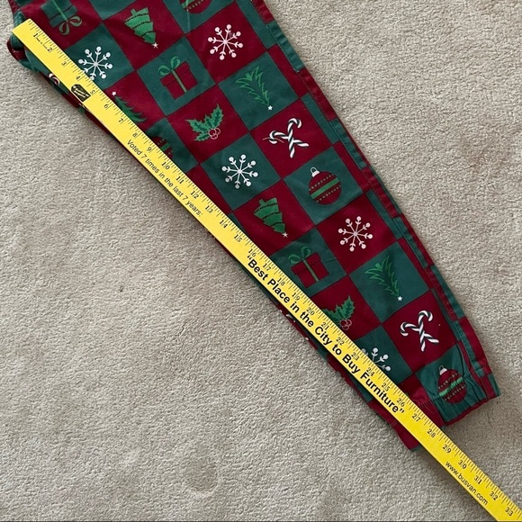 🎄 NWT Iron Co. Christmas Jogger Pants Medium - Picture 4 of 14